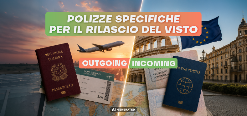 Visto d’ingresso senza pensieri: le polizze indispensabili per viaggi outgoing e incoming